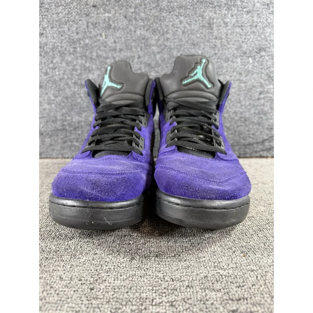 Jordan Air Jordan 5 Retro Alternate Grape Shoes Mens 11 Purple Suede 136027 500